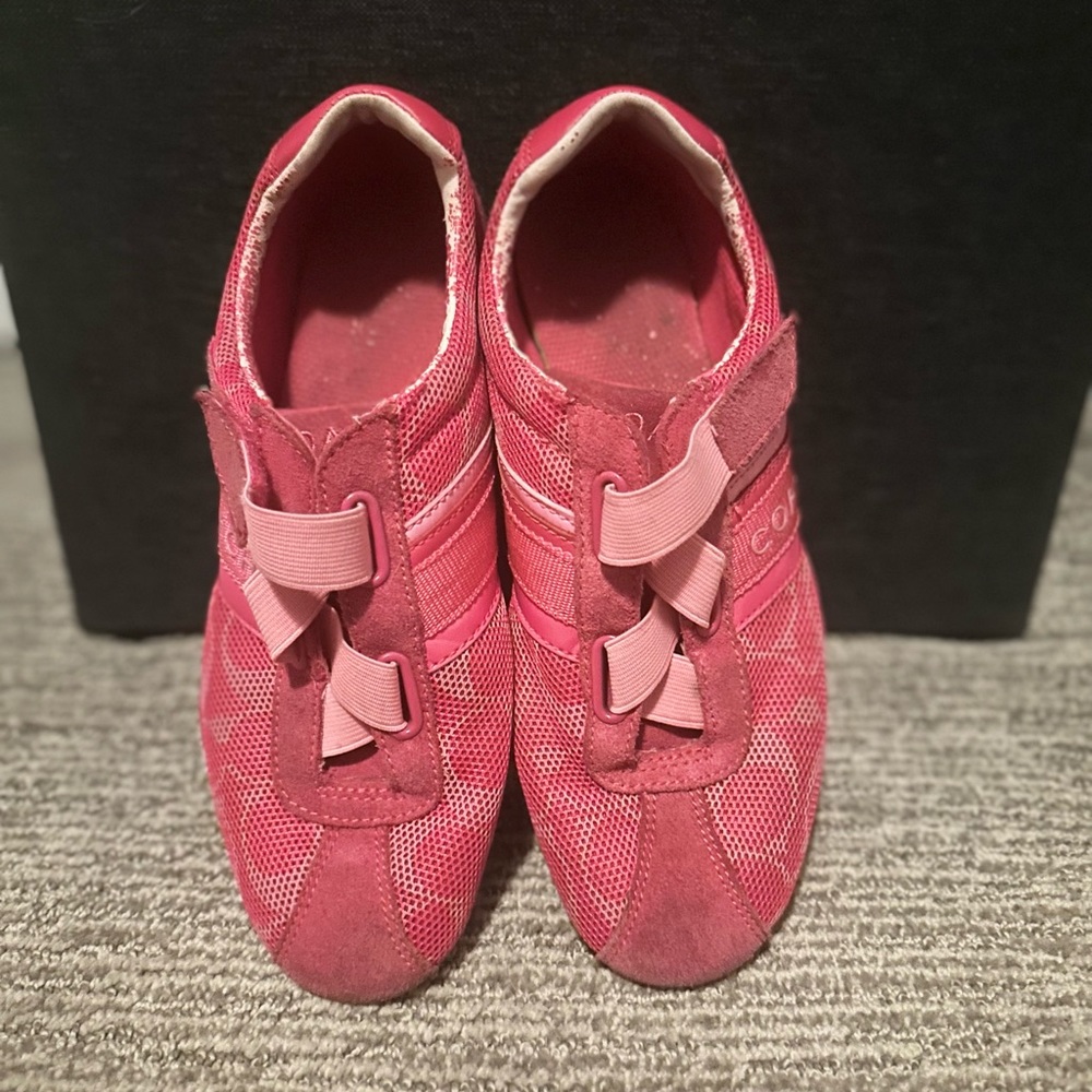 Coach pink sneakers. Comfortable - Picture 6 of 6
